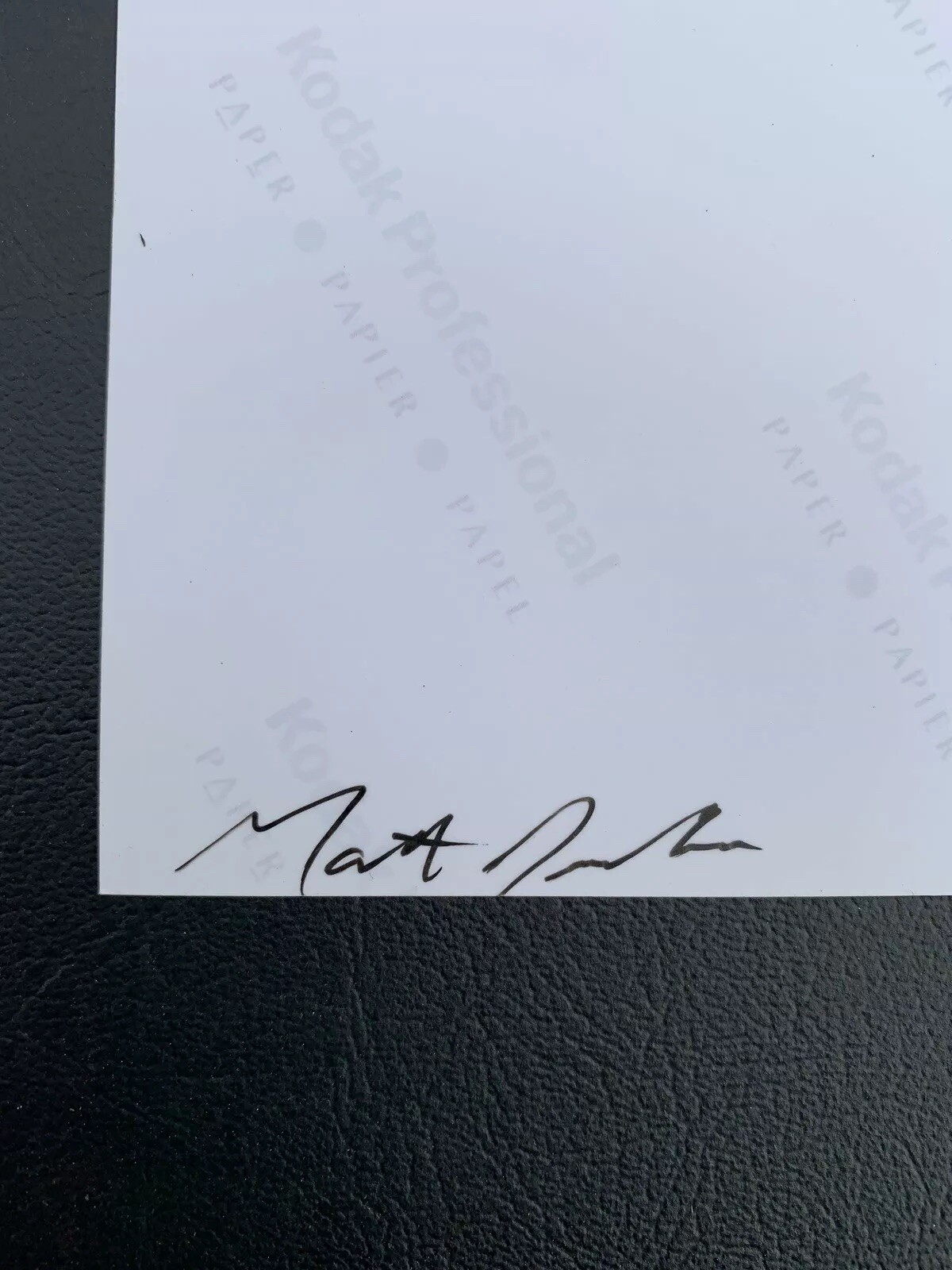 Tennessee Contemporary Photographer Matt Ducklo Signed Photo. 10/12