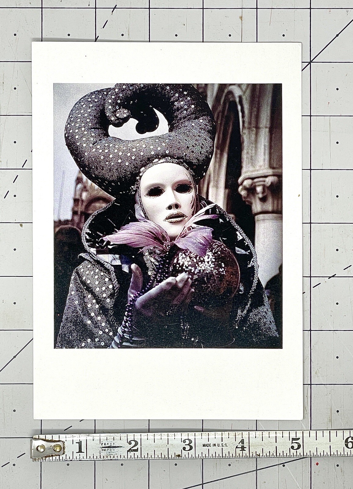 Stephan Brigidi (b. 1951) Art Announcement Card 1996 – Carnevale di Venezia 1995