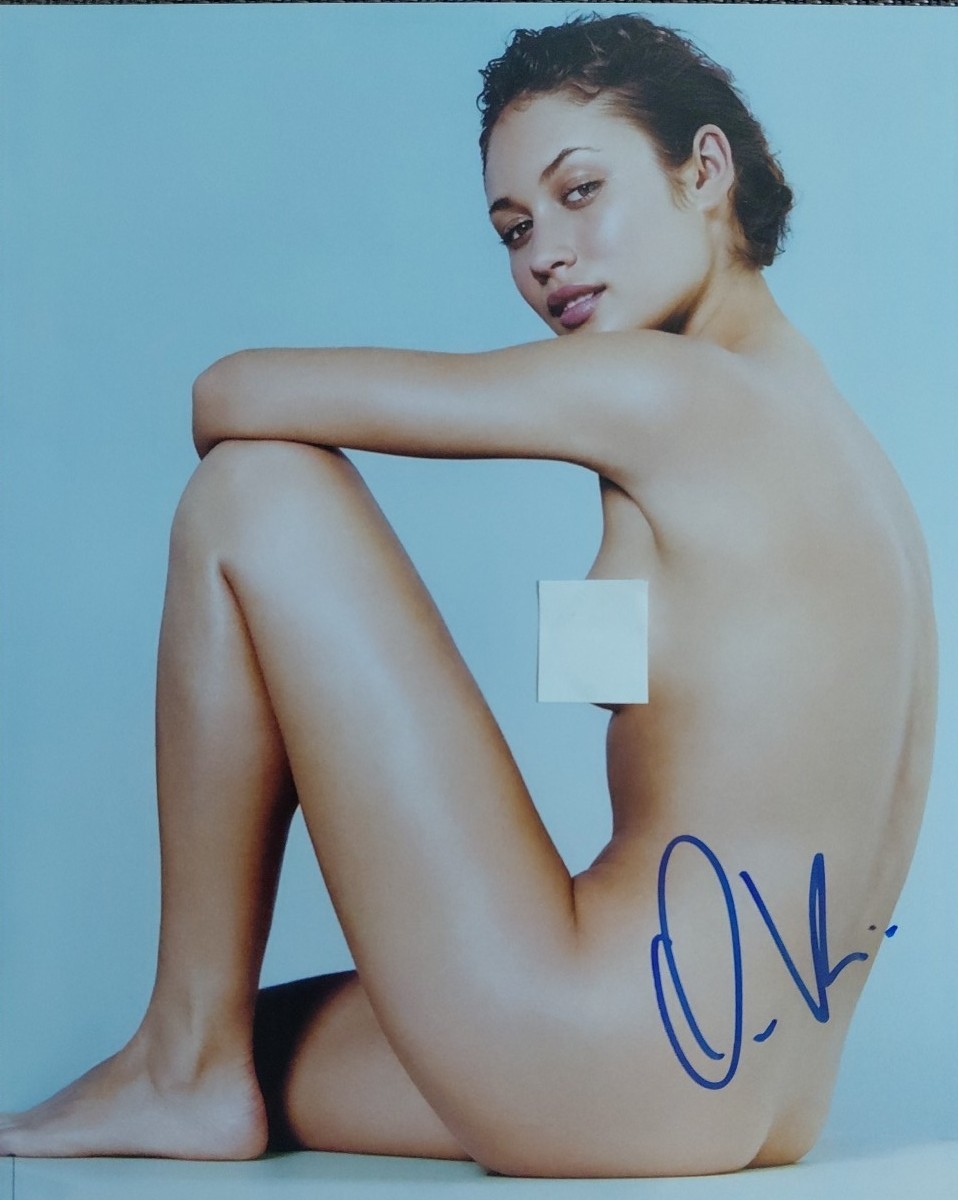 Olga Kurylenko / Actress Hand Signed 8.5 X 11 Autograph IMD COA