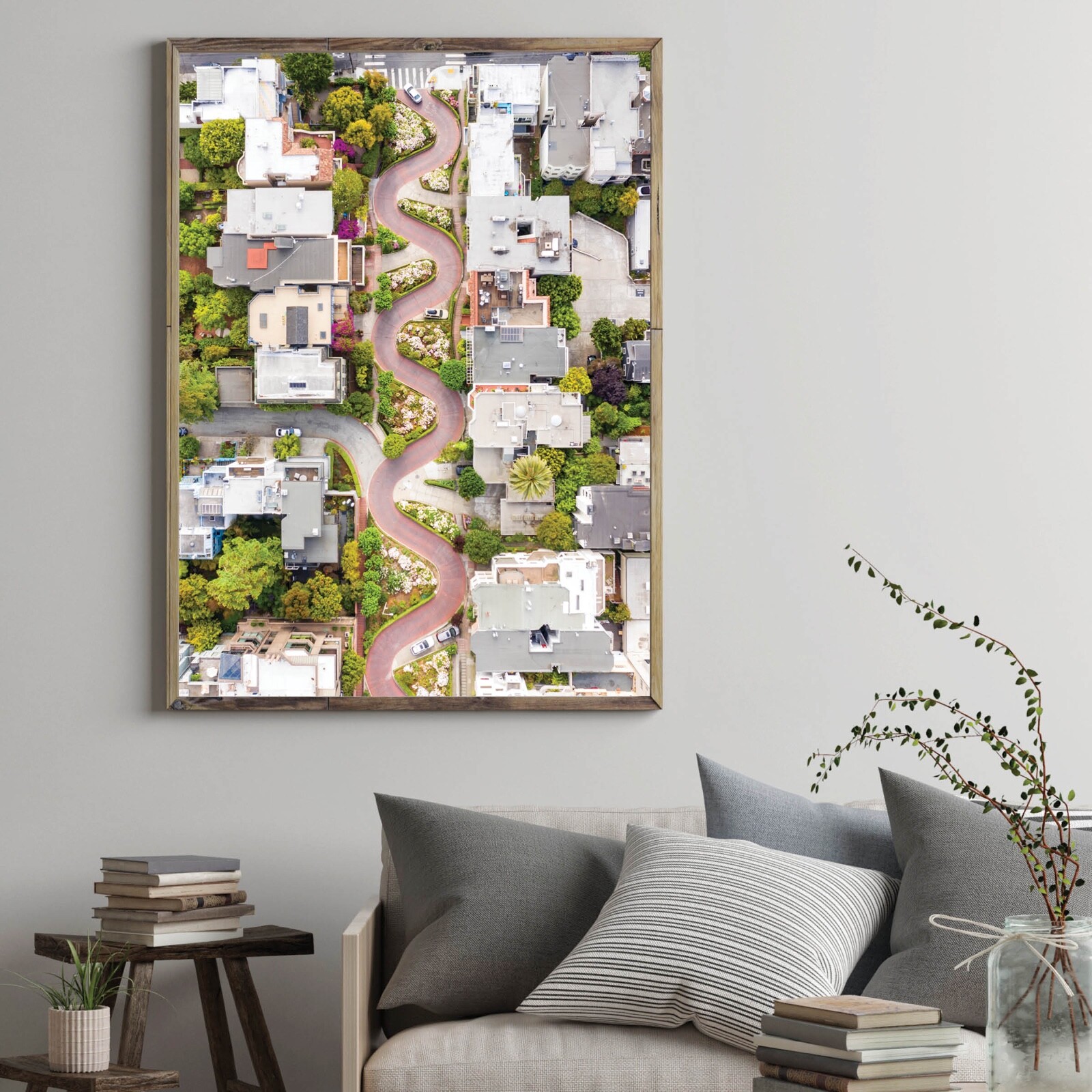 Lombard Street San Francisco, Crooked Street, California Fine Art Photography