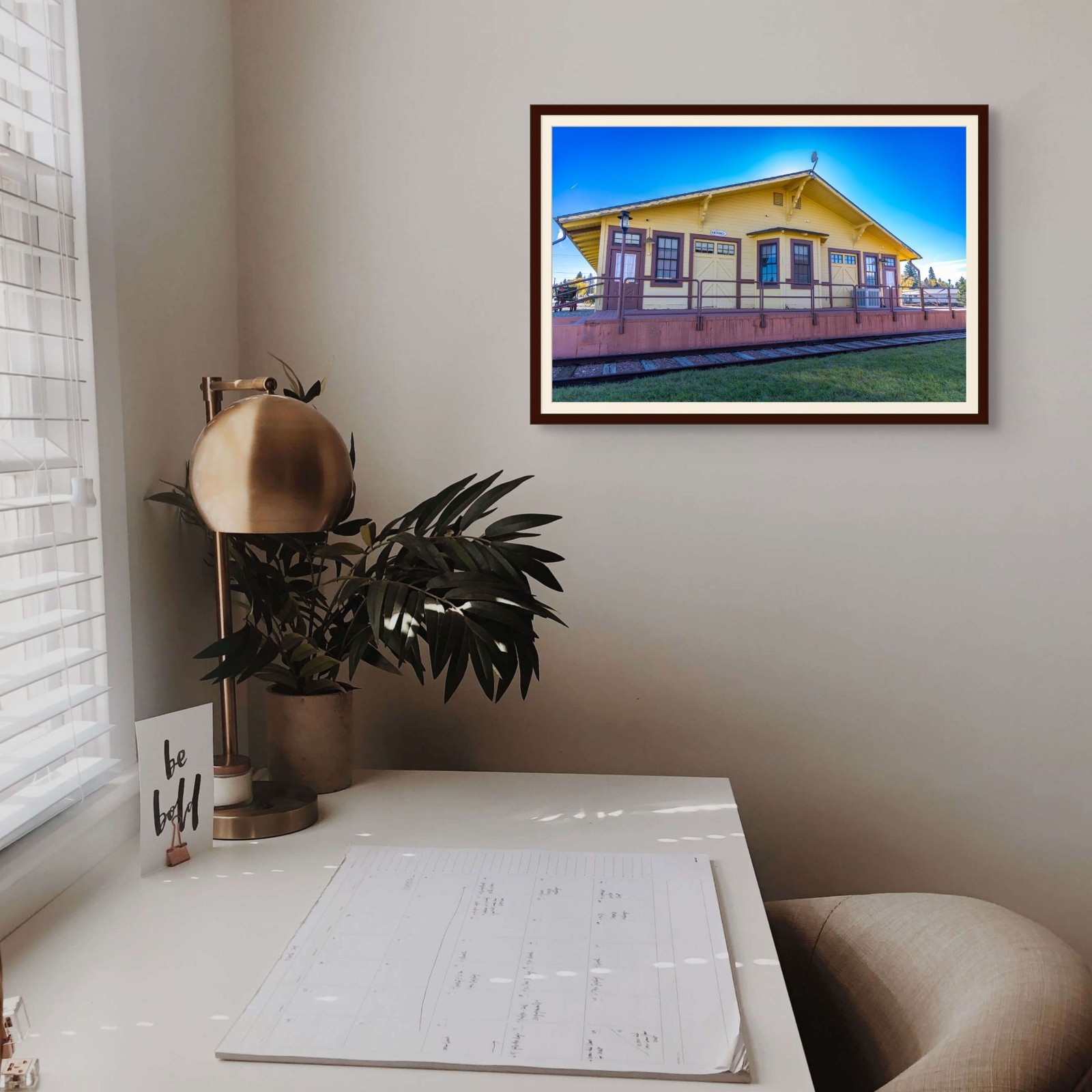 13×19 Fine Art Photography Print – Westcliffe Station – Archival Photo Paper