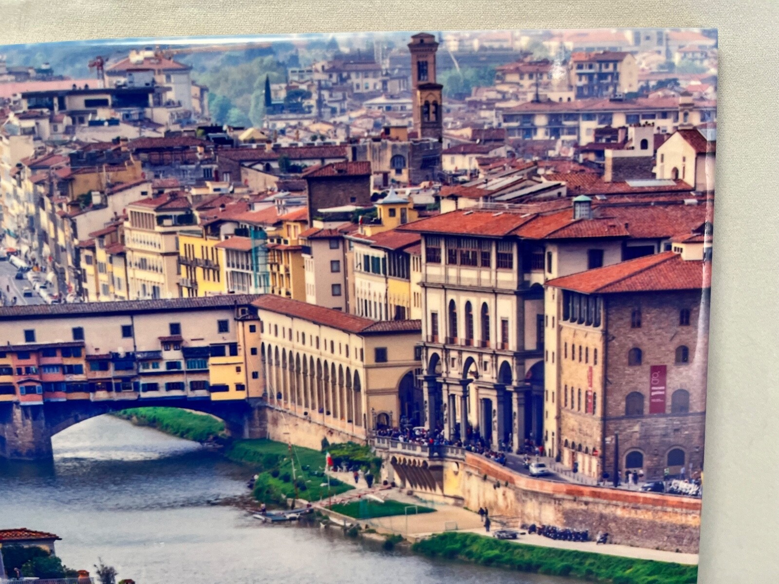 Florence Italy Photograph Picture on Ceramic Tile 10” x 8” by David Stern