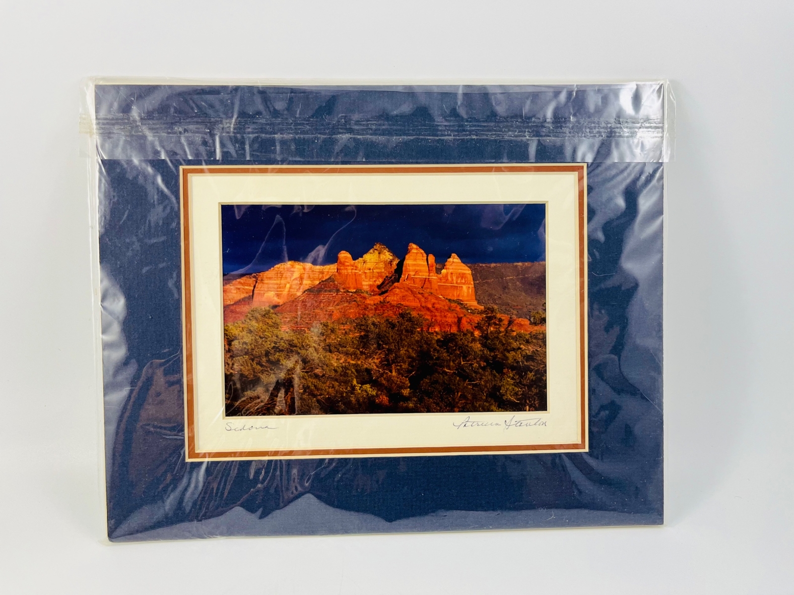 Vintage Set of 3 Patricia Stanton Sedona Photographs 2 Framed Wall Art
