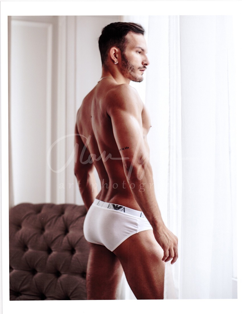 11 X 8.5 Alan Lyon Original Male Photo gay interest (3) Marcellus underwear