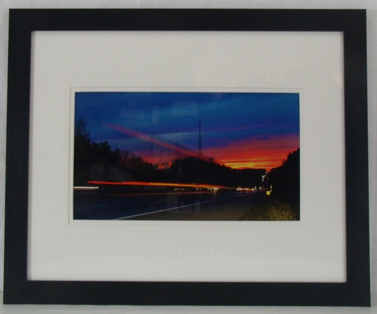 70 West Matted and Framed Photographic Print 18″ x 24″