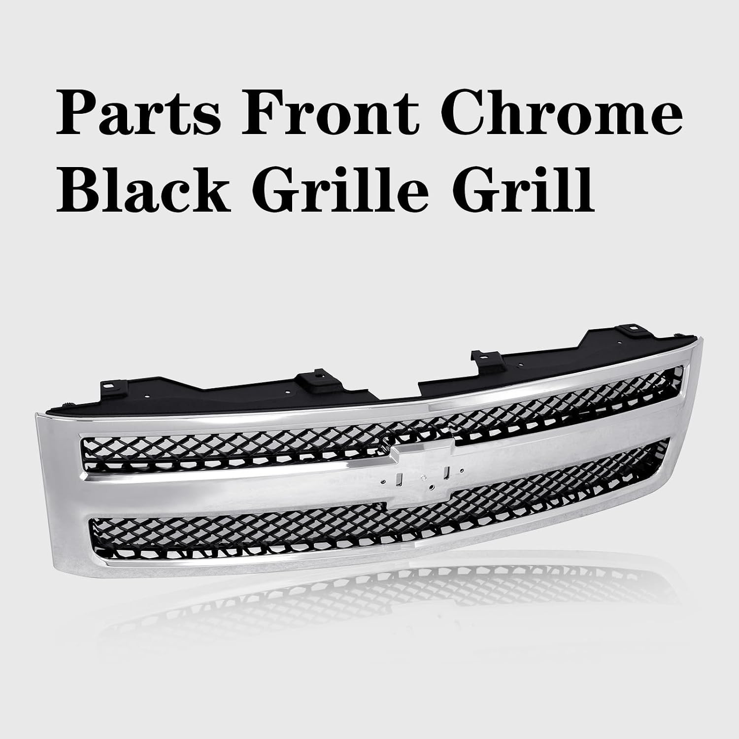Front Grille Grill Fits Chevrolet Silverado 1500 07-13 | Front Grille Replacemen