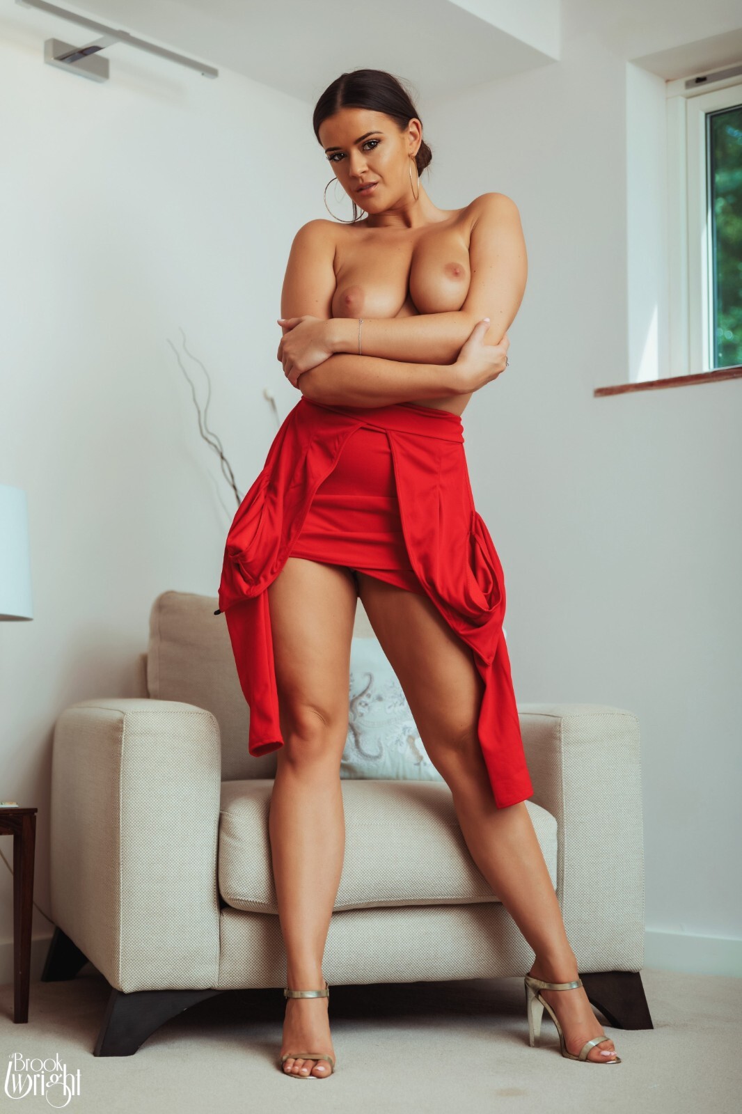 Lot x 15 Art Photography 8×10 Premium Super Glamour Model BROOK WRIGHT # 10