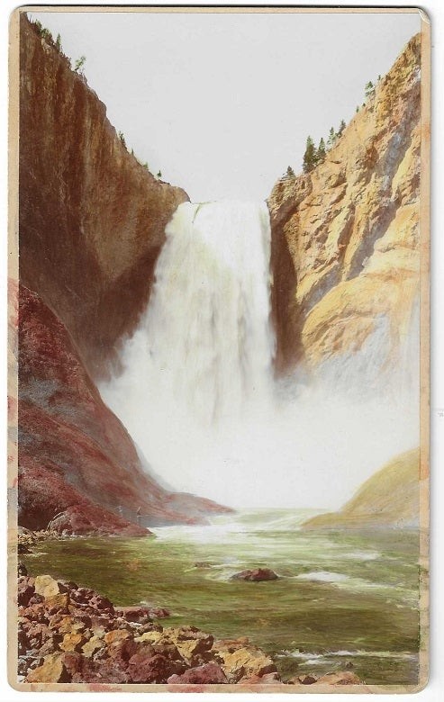 Frank Jay Haynes / Water Color Photographs Hand Painted Yellowstone National