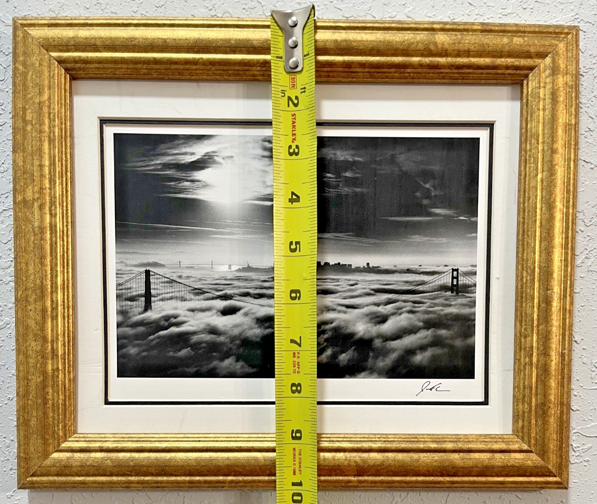 Jessie Kalisher “San Francisco Sunrise” Framed Art Print 5×7 in 10×12 Frame