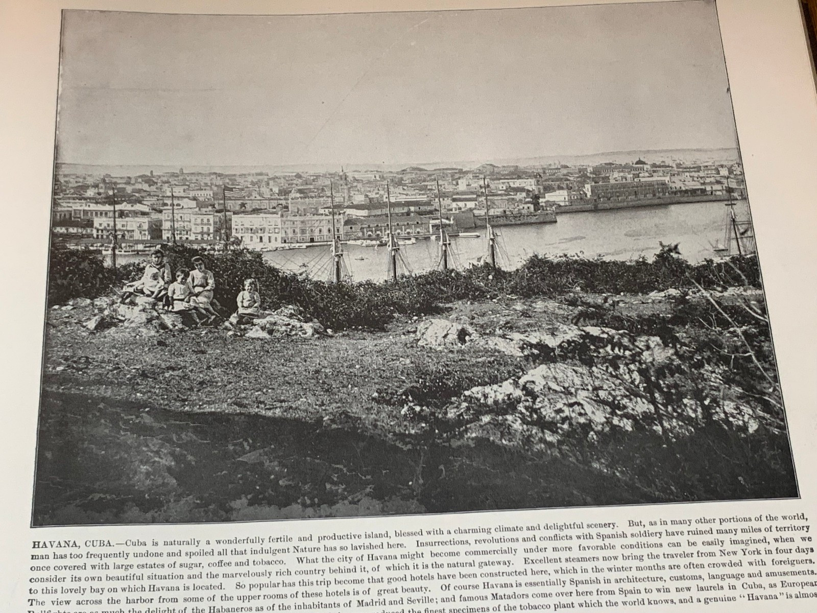 Antique 1880s Portfolio Of Photographs Famous Scenes, Cities, John L. Stoddard