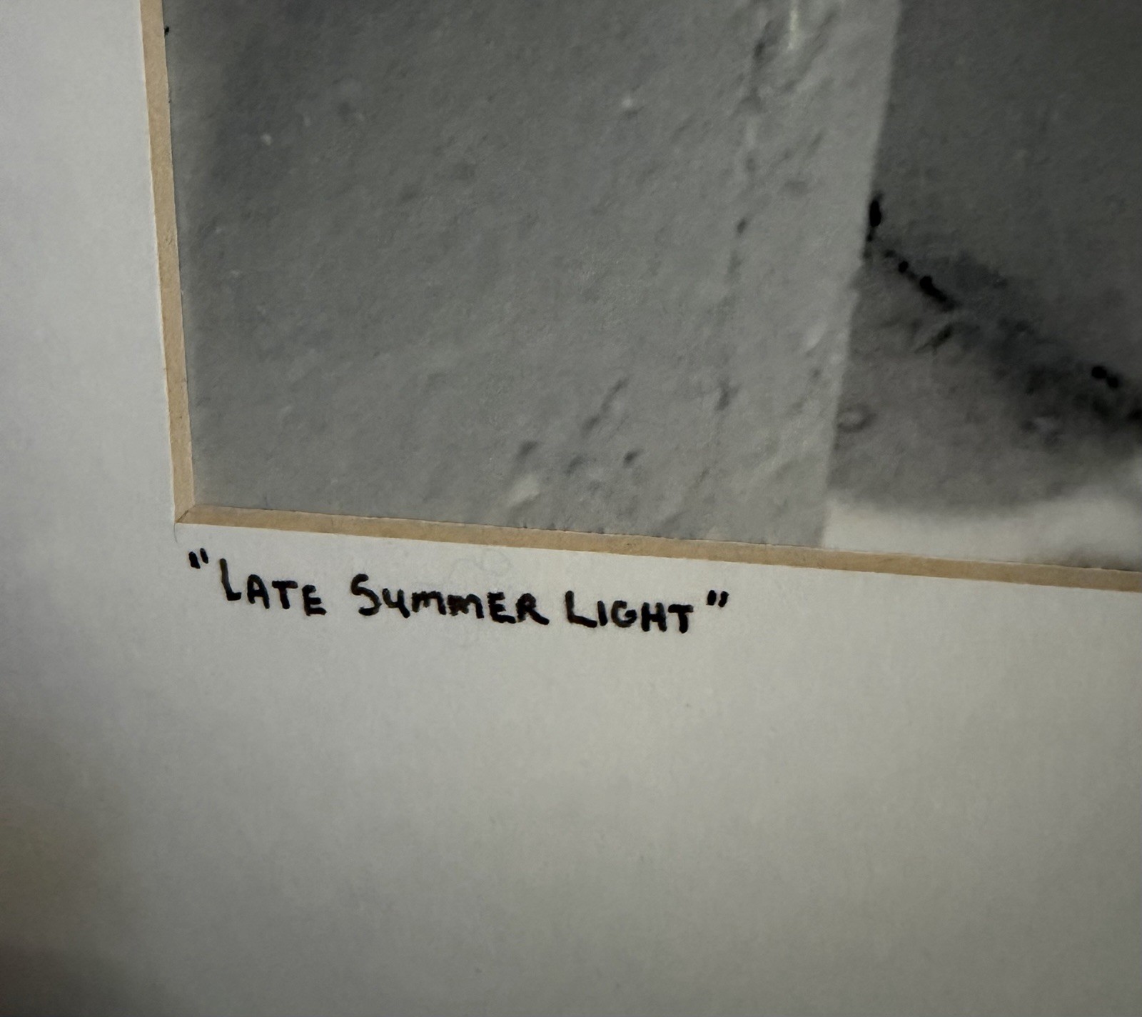 “Late Summer Light” Print by the photographer Albert Aszman. Signed