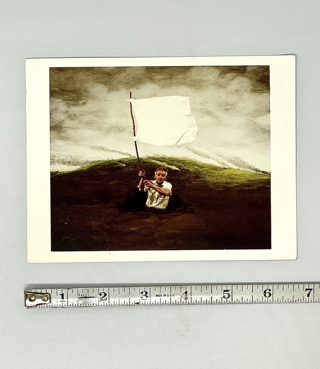 Teun Hocks (1947-2022) Art Announcement Card 2001 – PPOW Gallery NYC