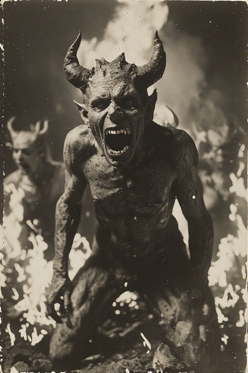 5 ~ 4X6 Glossy 666 Fine Art ‘ SATAN / HELL ‘ Photo FANTASY Set ! 2013598393