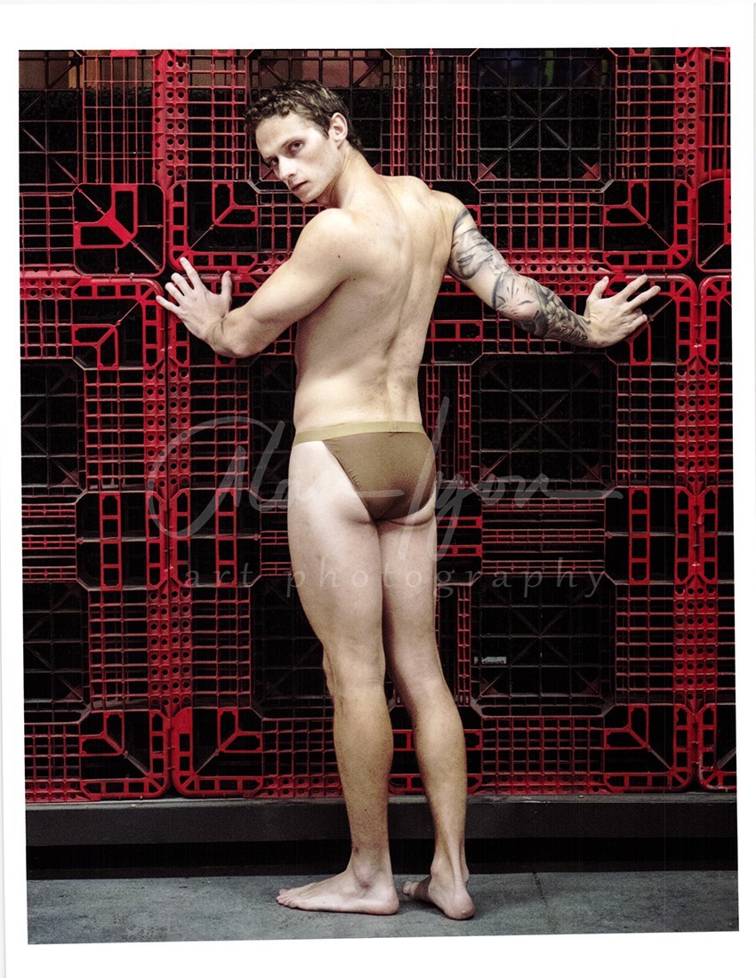 11 X 8.5 Alan Lyon Original Male Photo gay interest (3) Ben Ryan underwear