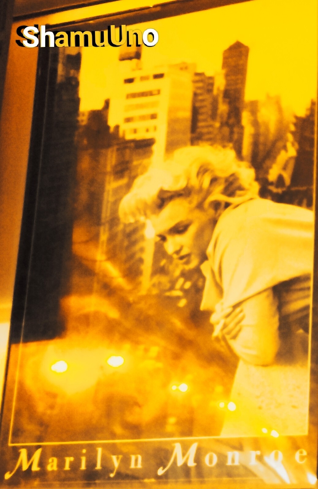 Fine Art Prints 1st Edition Signed Marilyn Monroe ShamuUno Bending lite