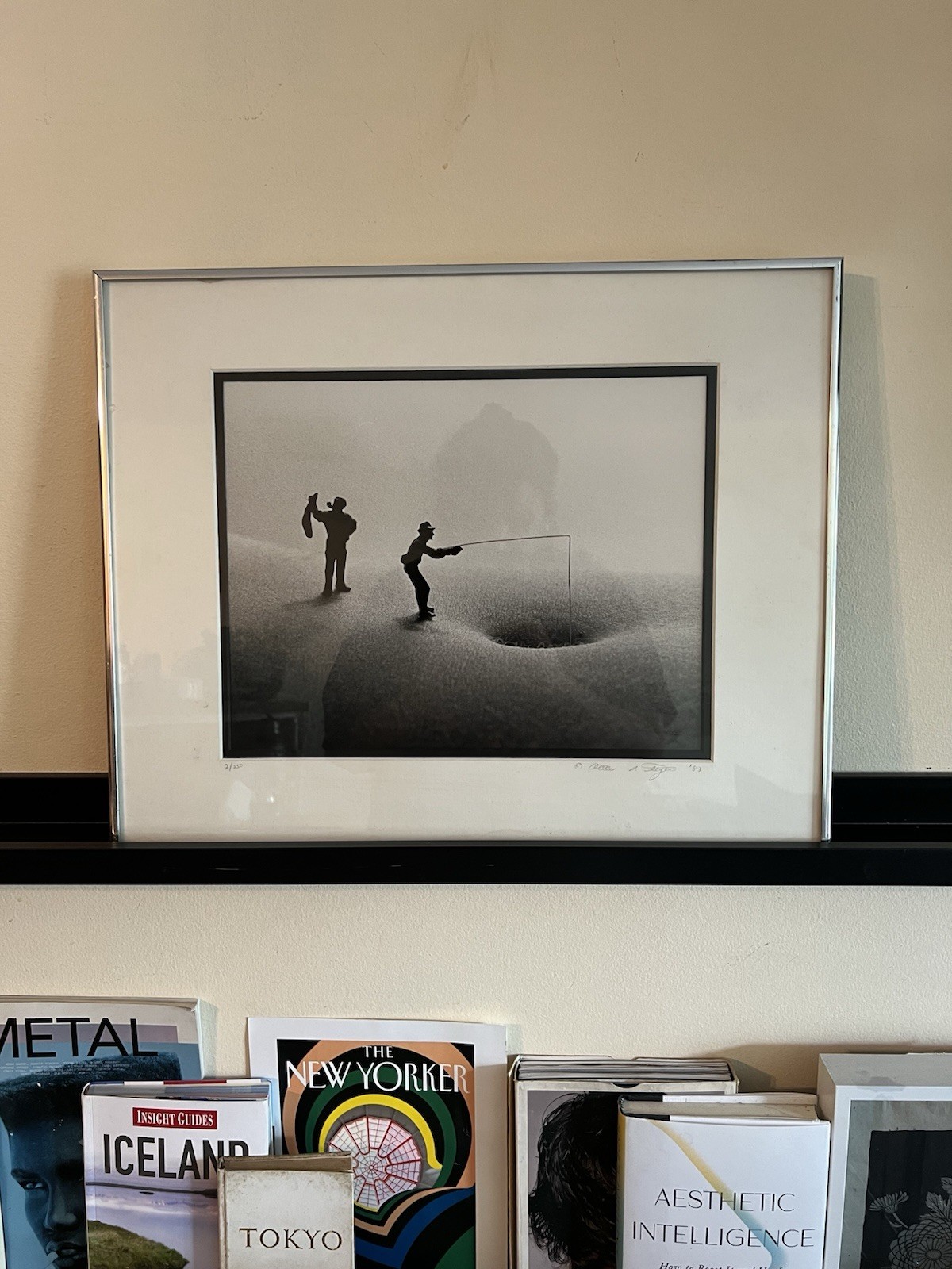 Allan I Teger Signed Framed Photograph Bodyscapes 3/250 1983 Surreal Art 20×16