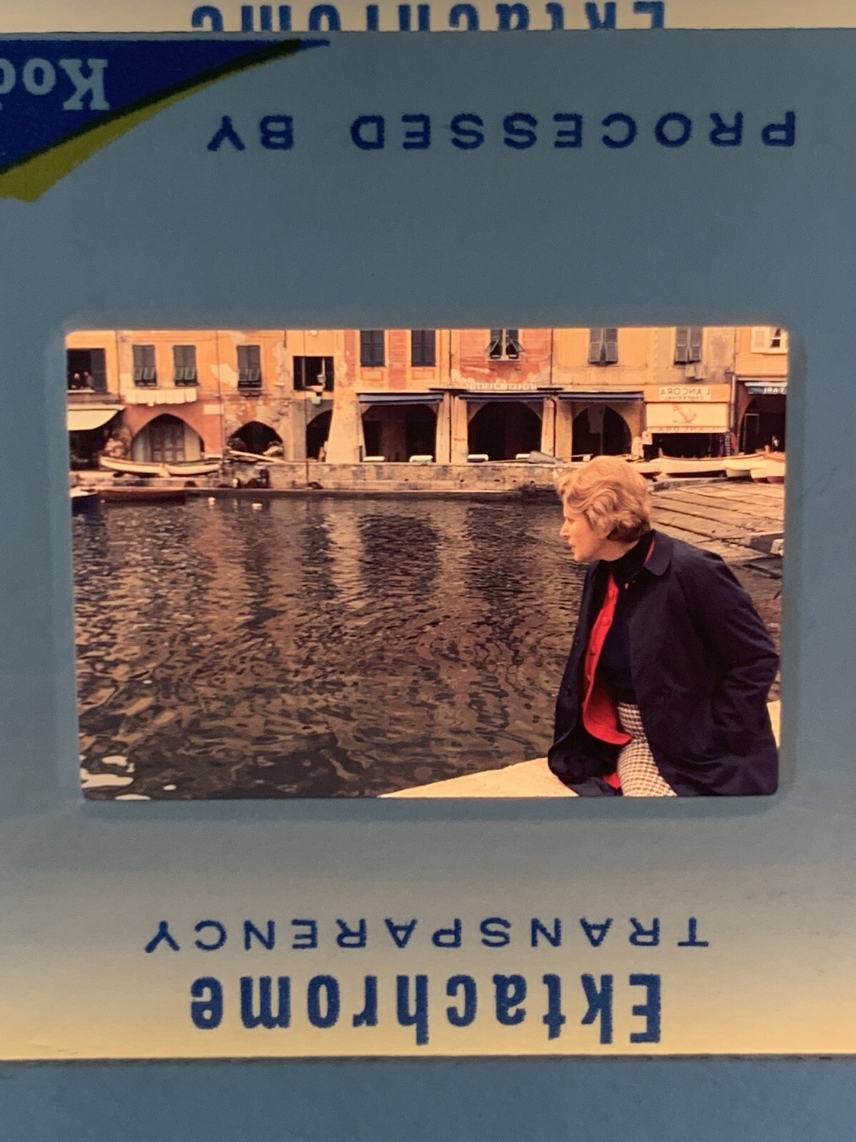 1960’s Amateur Ektachrome 35mm Slide Lot Of 40 Portugal Vacation Austria Boats
