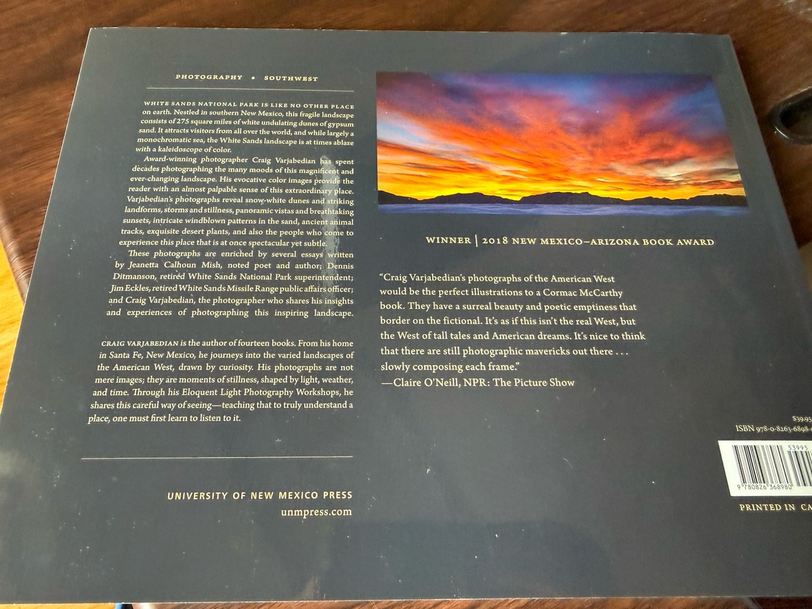 Into the Great White Sands: Photographs By Craig Varjabedian