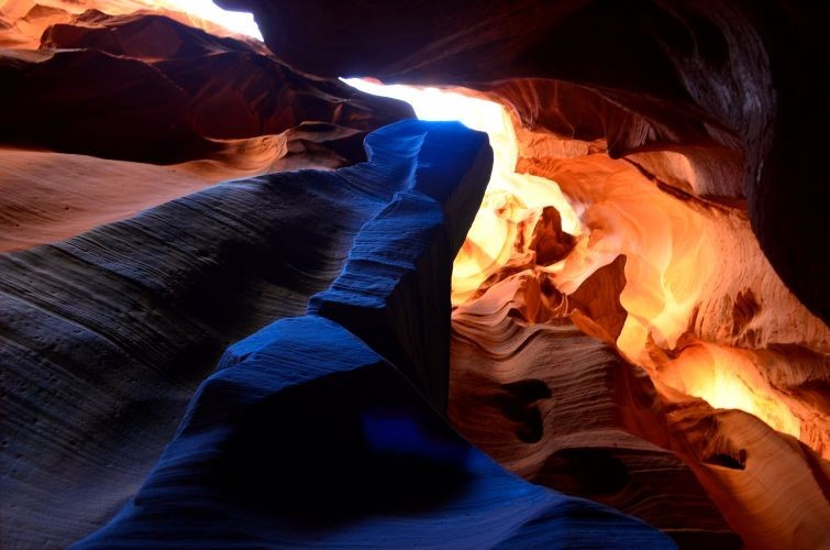 “Crack the Sky” Page, Arizona 16″ x 24″ Fine Art Metal Photographic Print