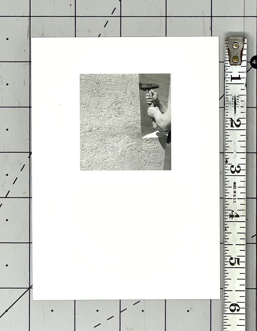 Lucien Hervé (1910-2007) Photo Print Card UNESCO Building 1951