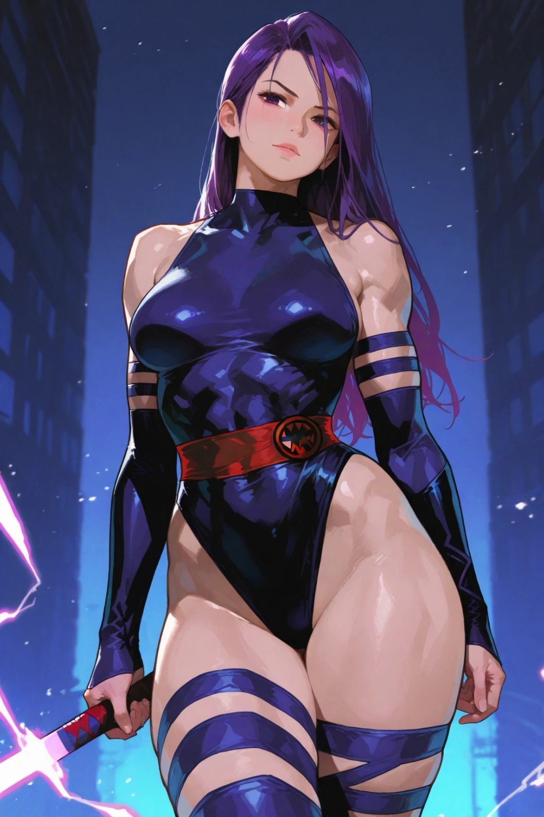 psylocke xmen variety pack 4×6 10 pack glossy photo art sexy volume 1