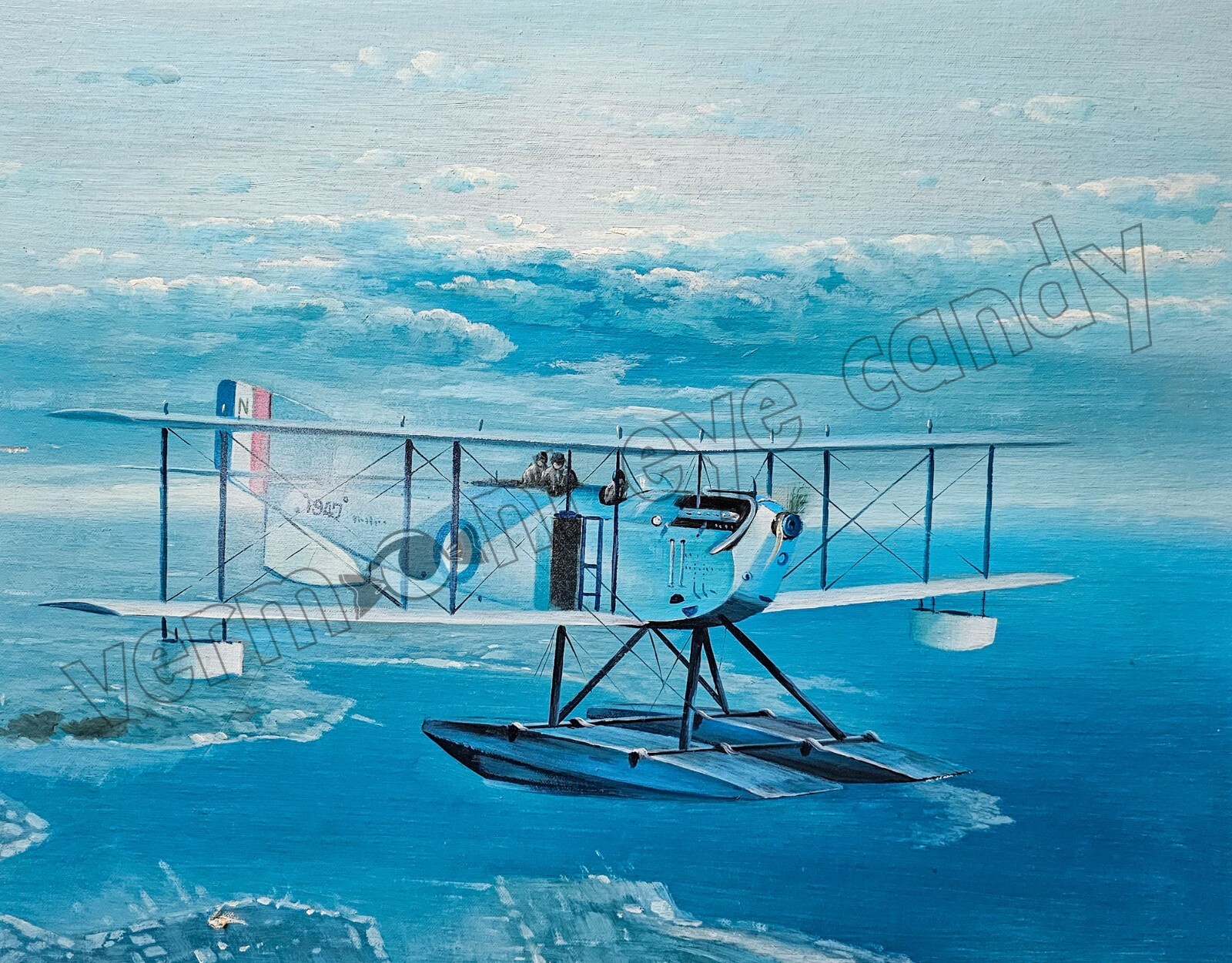 Aviation Aircraft Hydroplane Seaplane Wall Art DIGITAL DOWNLOAD Military A.F.