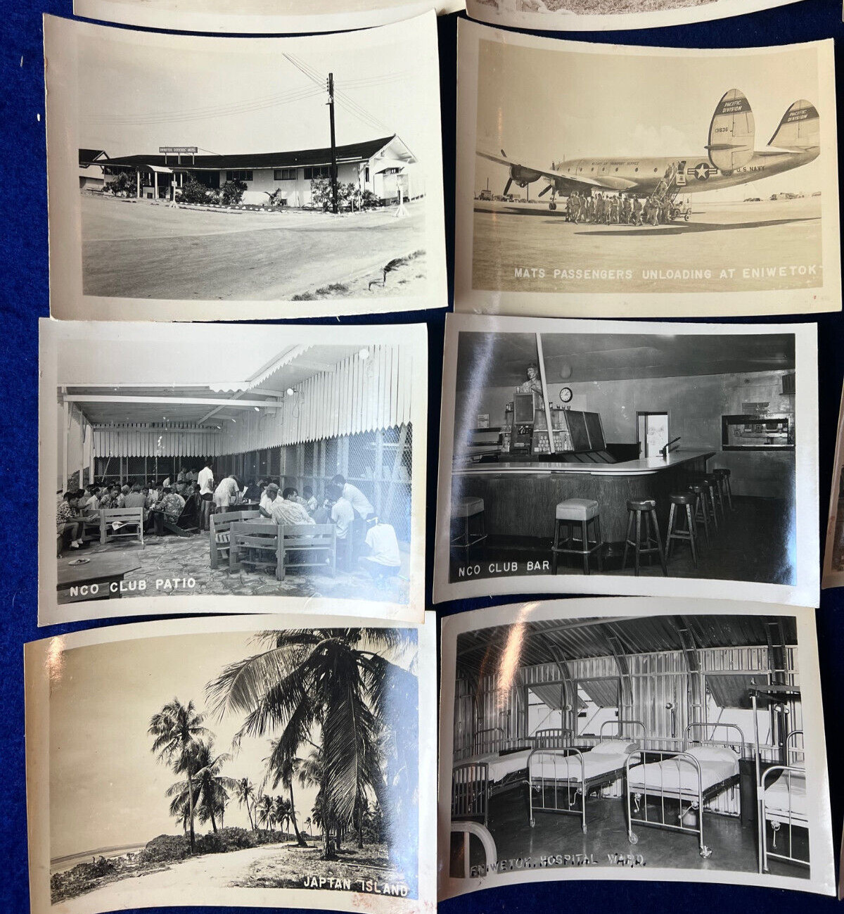 Photos of WWII Naval Base Now Destroyed by Nuclear Bomb Eniwetok Atoll Lot