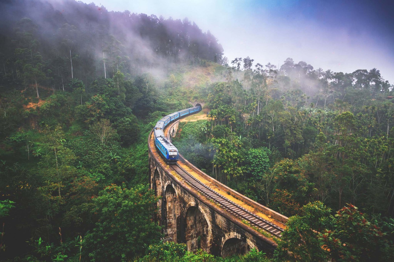 Nine Arches Bridge Ella Sri Lanka Scenic Railway Photo | Digital Download