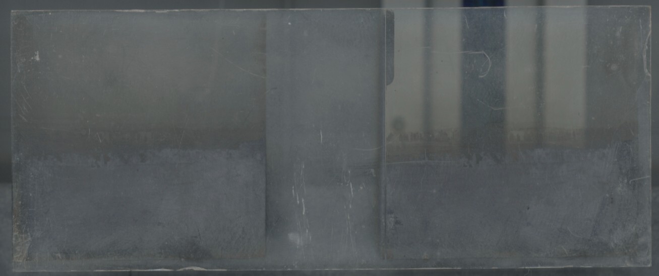 Landscape, Fes, Morocco, Stereo Glass Plate, Black & White 4.5X10.7 Cm