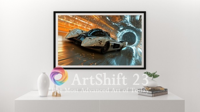 Printable Wall Art Digital Download Ai Image Background Art – Tunnel