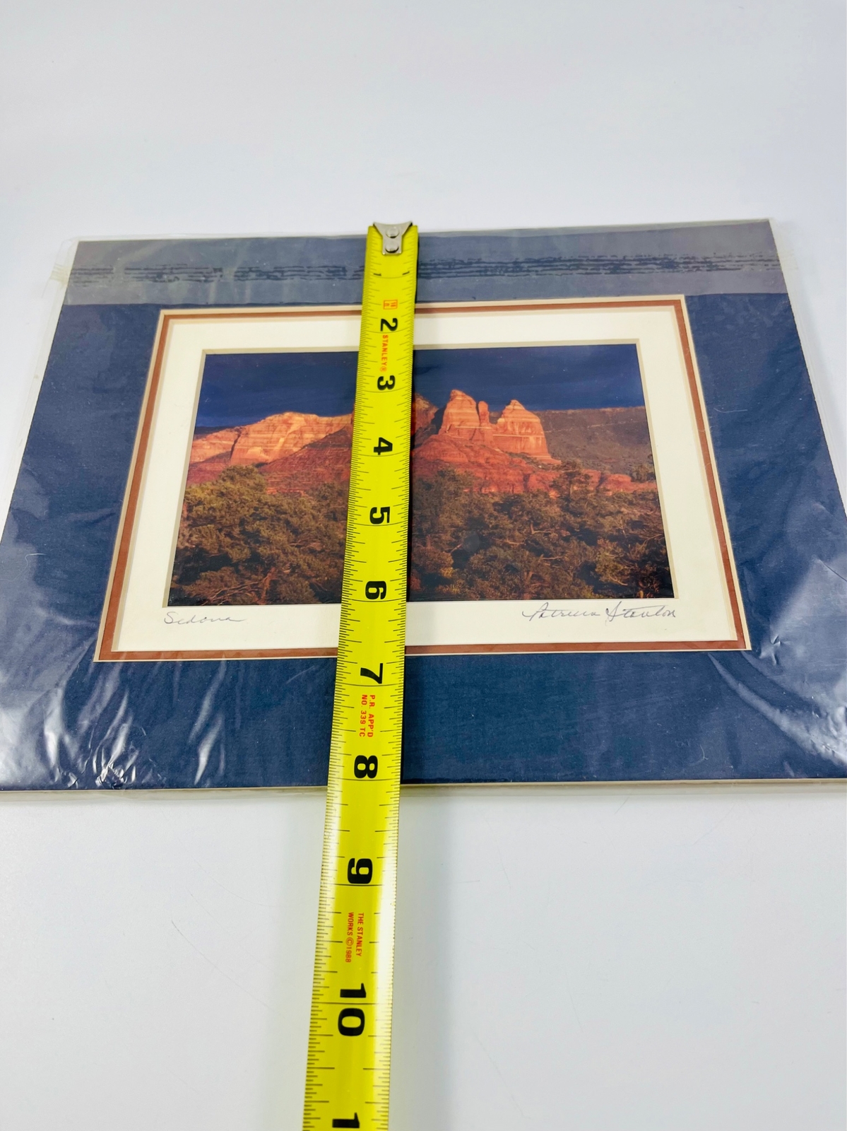 Vintage Set of 3 Patricia Stanton Sedona Photographs 2 Framed Wall Art