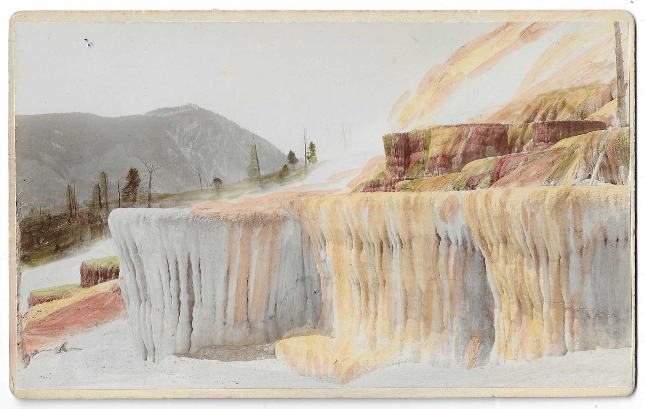 Frank Jay Haynes / Water Color Photographs Hand Painted Yellowstone National