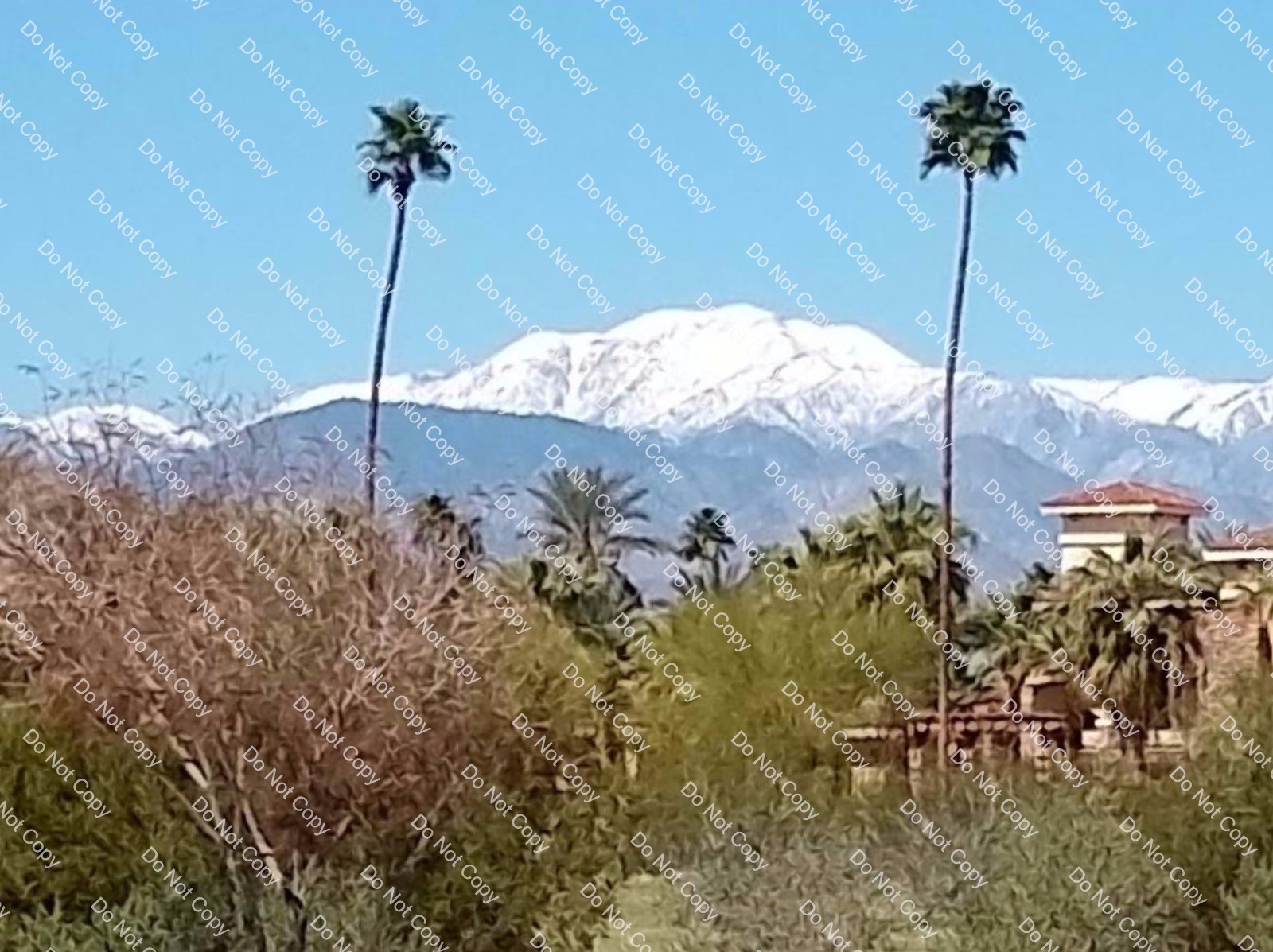 Digital Photo Image Wallpaper Background Mt. San Jacinto