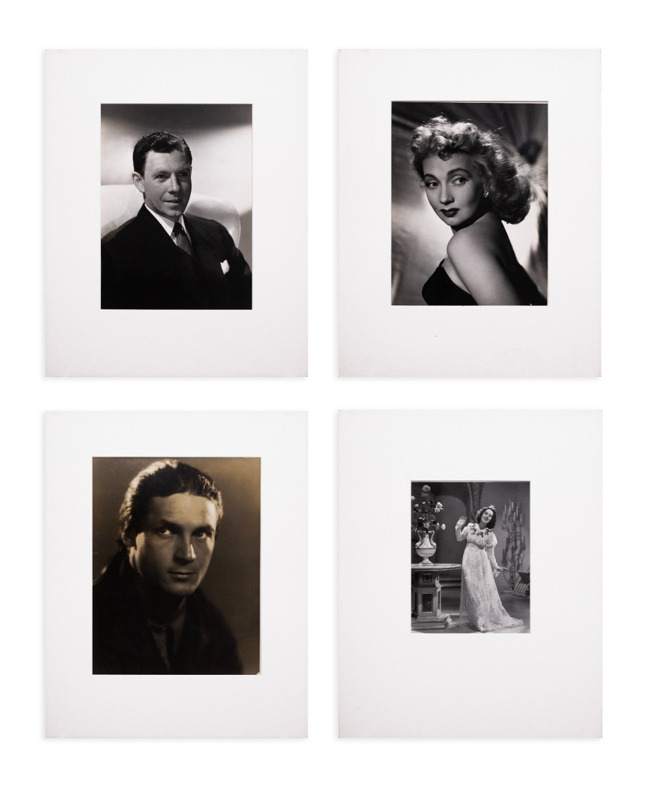 Whitey Schafer – MGM Studio Portraits, 1940s Vintage Silver Gelatin Prints