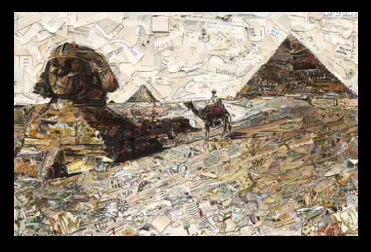 Vik Muniz Limited Edition Print: Cairo, Egypt, 2015