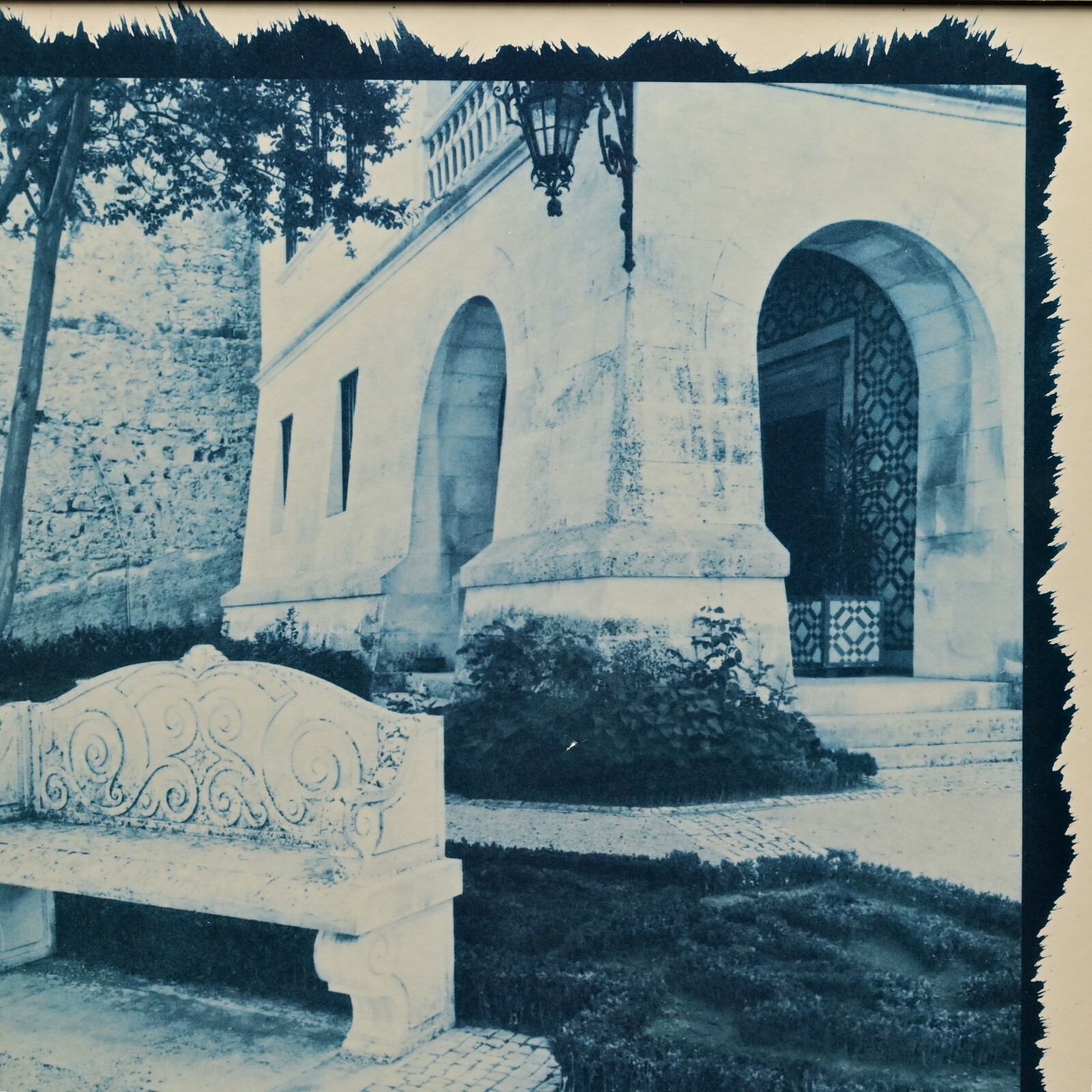 ALAN BLAUSTEIN Original Vintage Signed Coimbra Europe Landscape Photograph Print