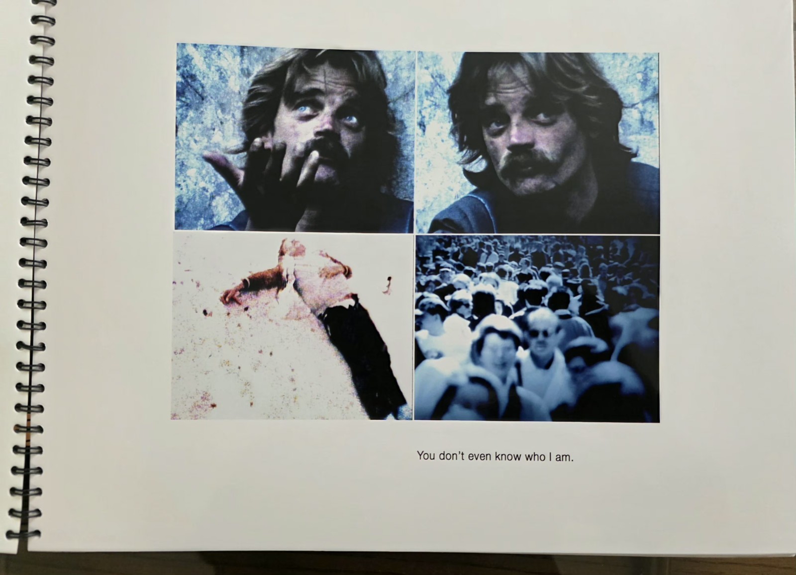 Dreams Large Spiral Bound Photography Book 12.5×9.5 Photo Essay Richard Avedon