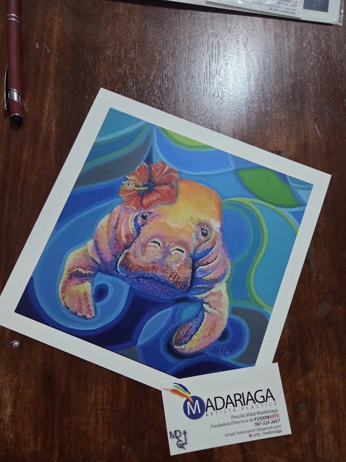 art print signed