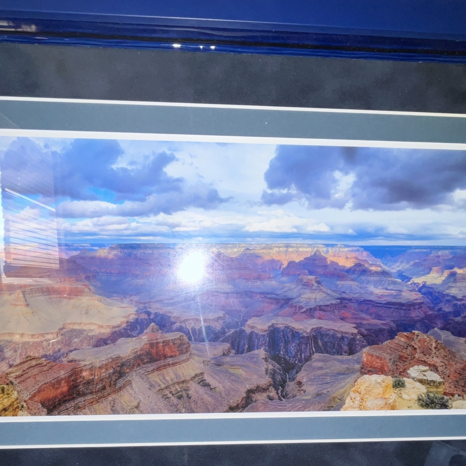 Josef Skye Tornick “The Grand Canyon Xmas Day” Signed COA Framed Photo 2002