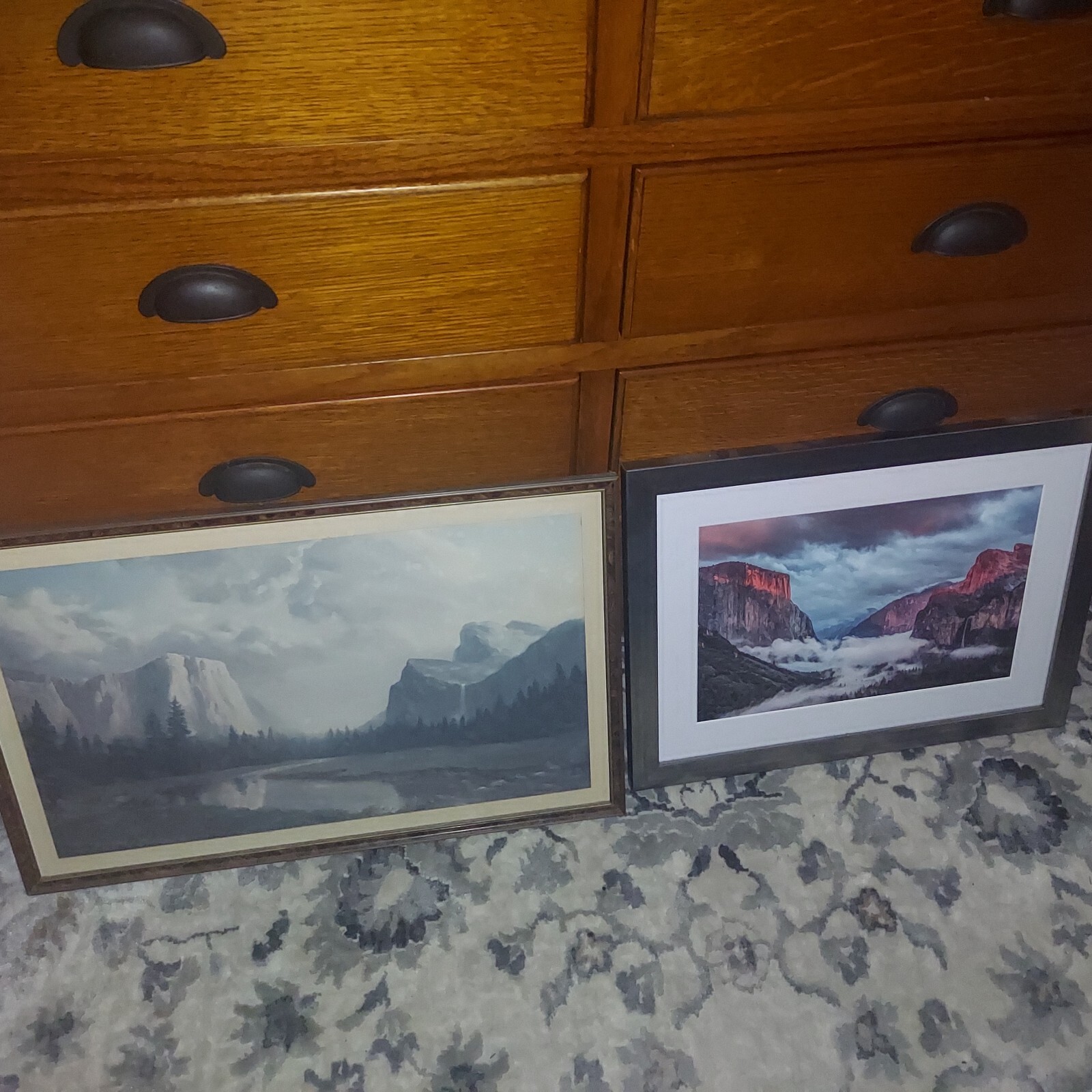 JIMMY CHIN Yosemite Sunset After The Storm Custom Framed Print L@@K Nature Photo