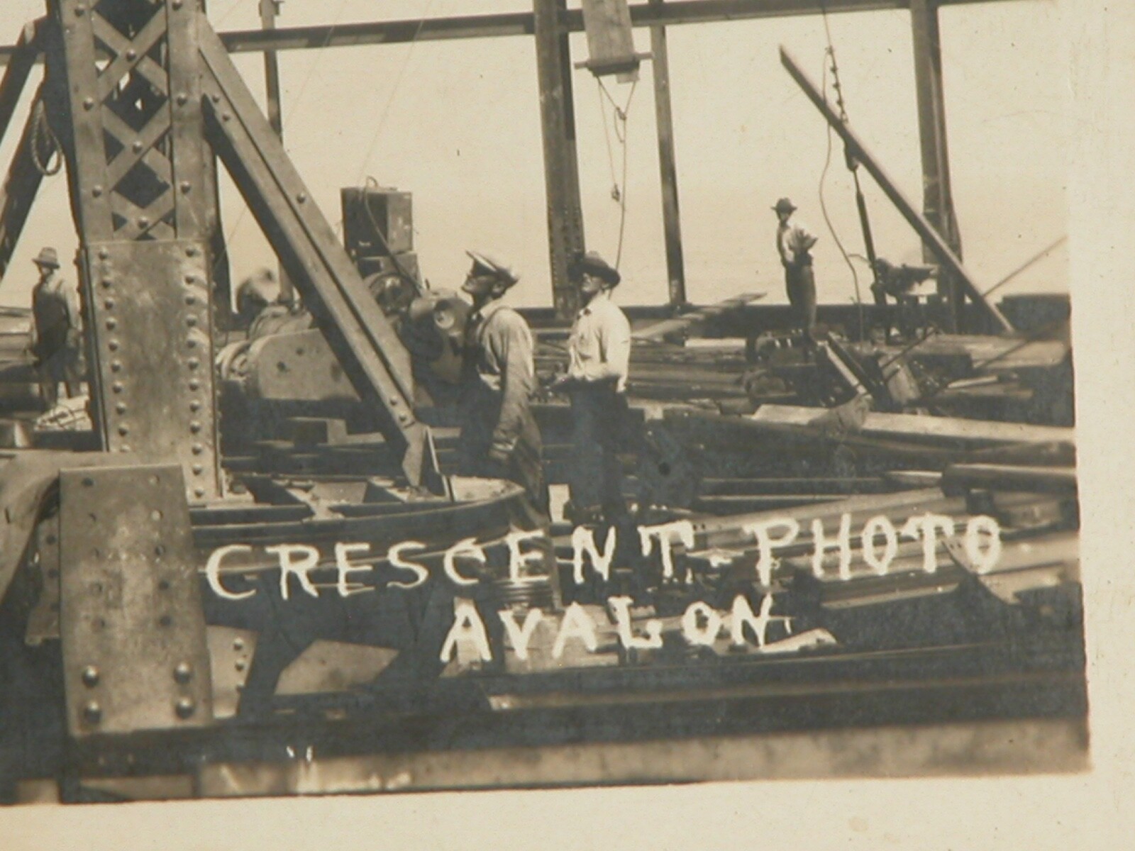 1920s Llewellyn Iron Works Los Angeles Photograph 8X10 Antique Crescent Avalon