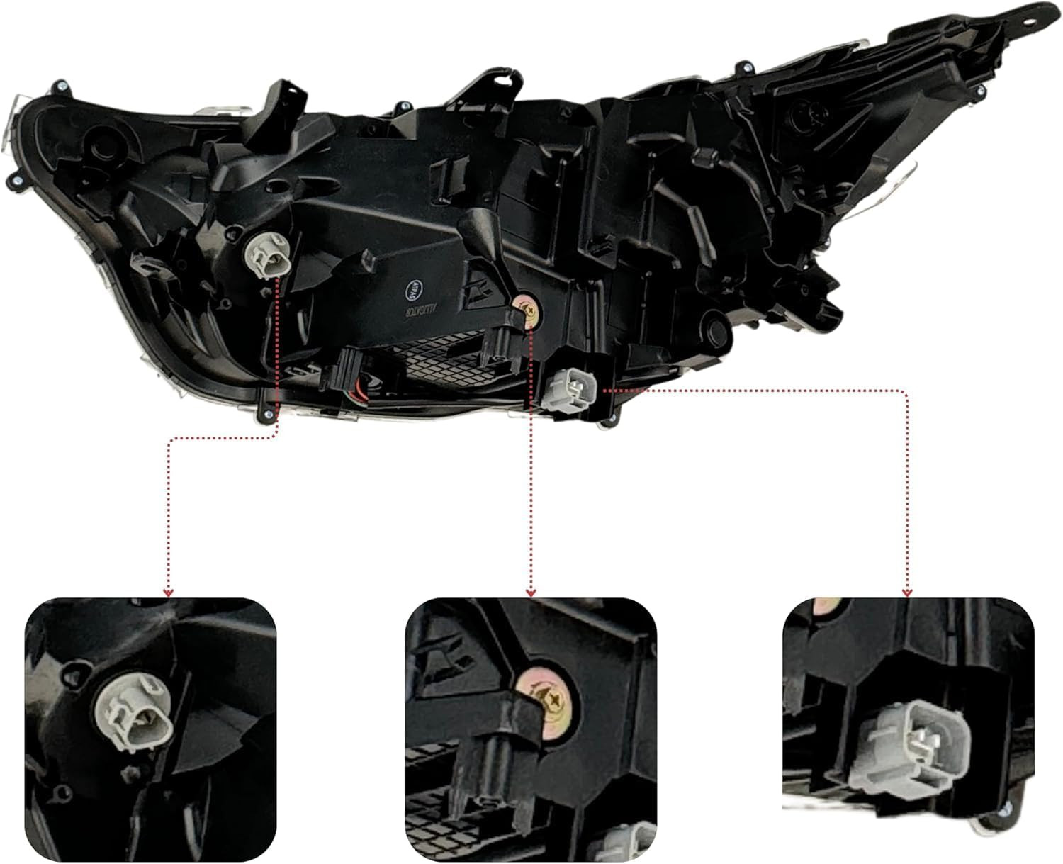 Replacement for Toyota RAV4 2019 2020 2021 LE Model North America Built W/Led Bu