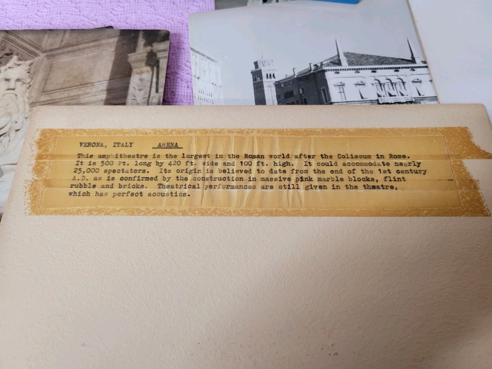 Lot Of 12 Vintage Black And White Photographs Venice Rome Florence Italy 9×7.5