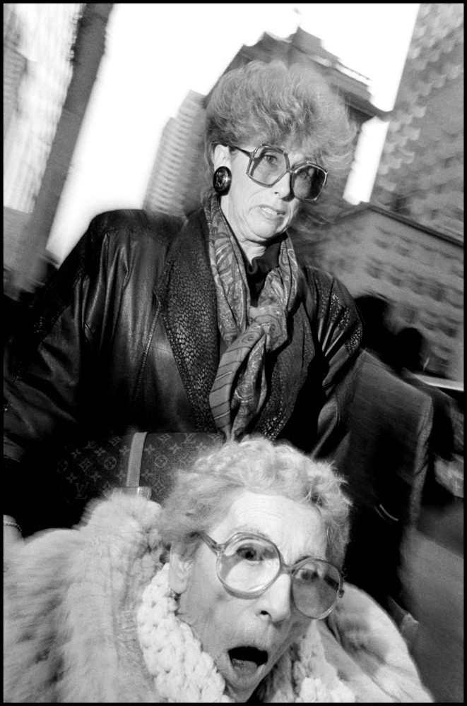 Bruce Gilden – Signed – Women, New York City – Magnum 6″x6″