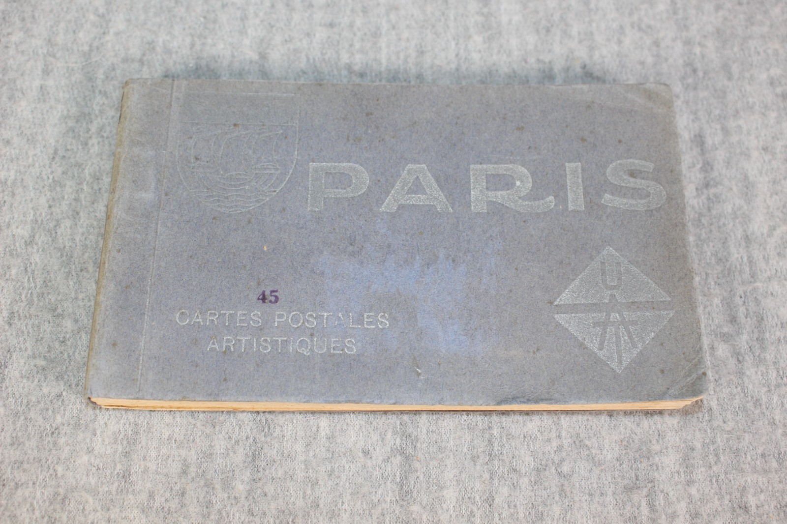PARIS VINTAGE PHOTOGRAPHS Souvenir Photo Booklet Travel Postcard 1950s Mixed Lot