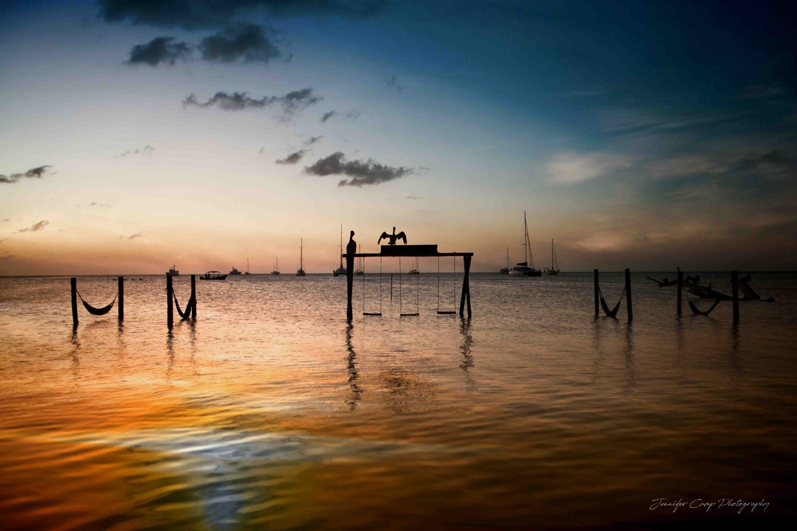 Belize – Caye Caulker Island Sunset Beach Ocean Sea, Fine Art Photography,