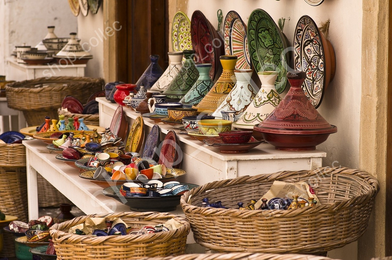 4 photos JPG Moroccan Kasbah, Spices, Handcrafted traditional Culture tagine
