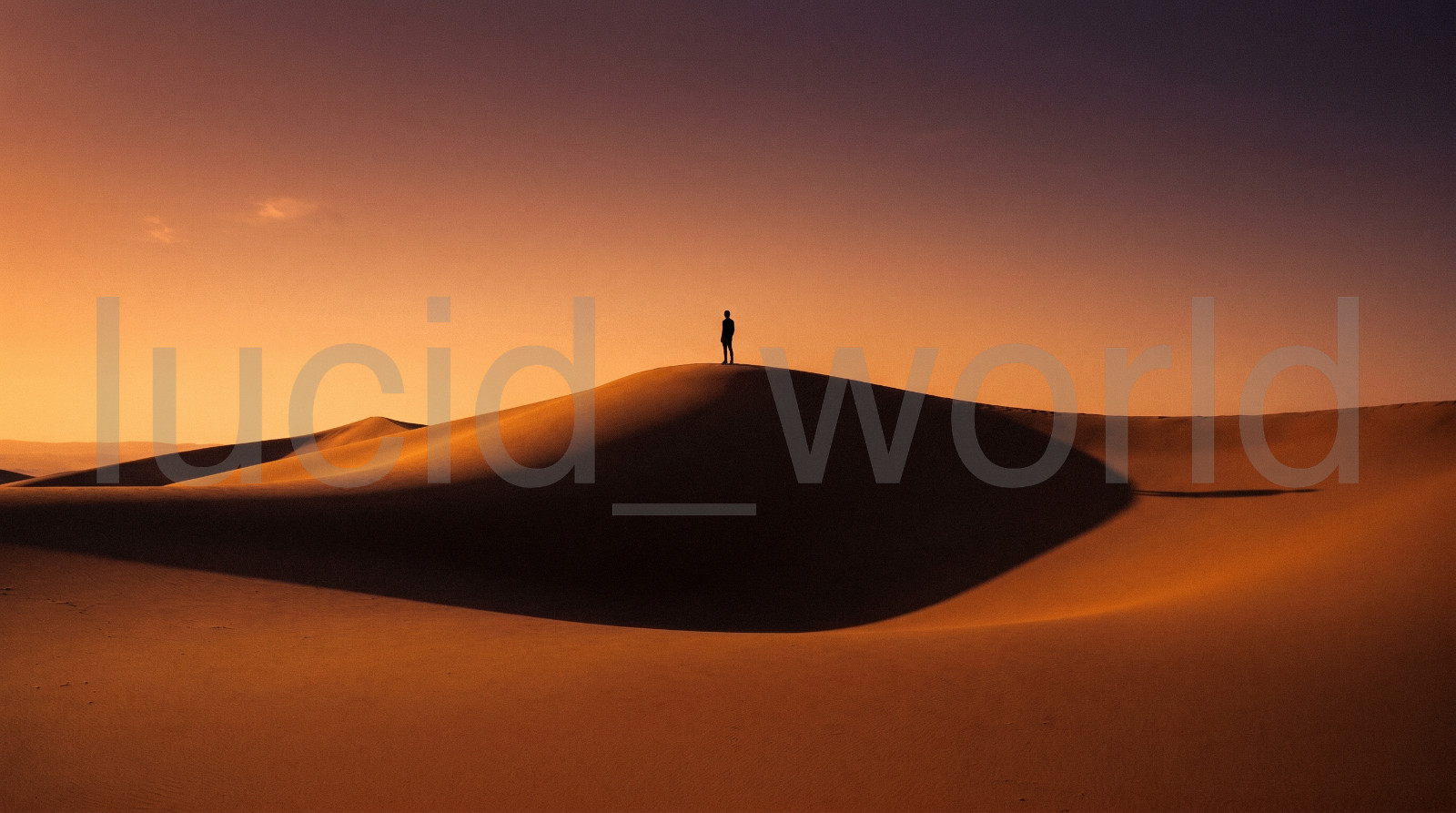 Minimalist Desert Sunset Digital Print | Cinematic Sahara Dunes Wall Art 4K PNG