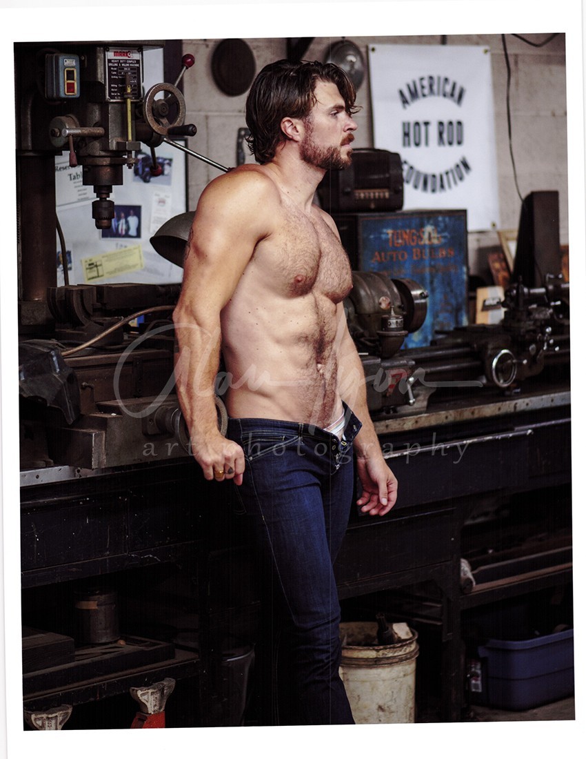 11 X 8.5 Alan Lyon Original Male Photo gay interest (3) Kurt Jeans 4