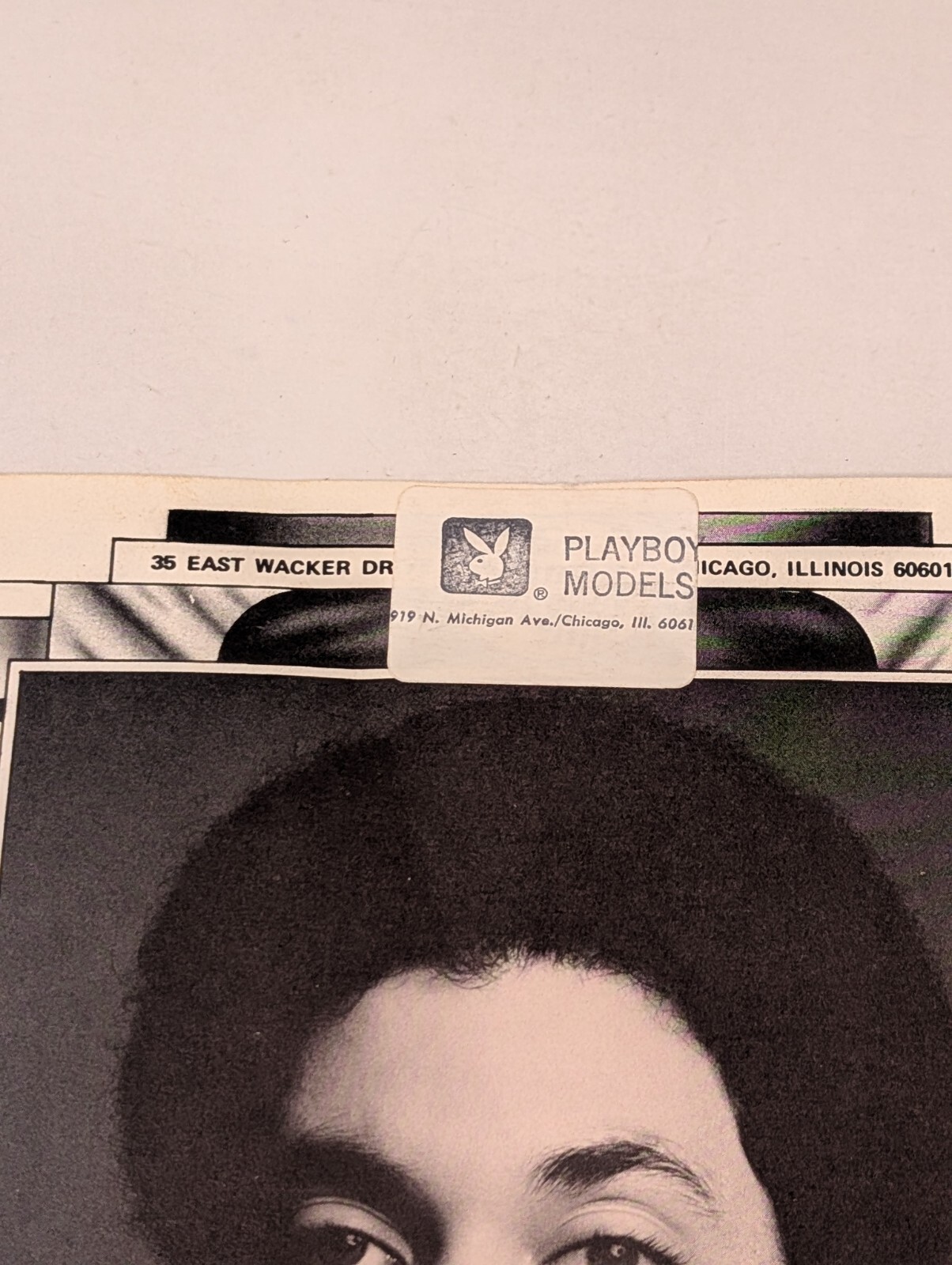 Playboy Model Agency Male African American Black Man Sexy Cute Photos Gay VTG